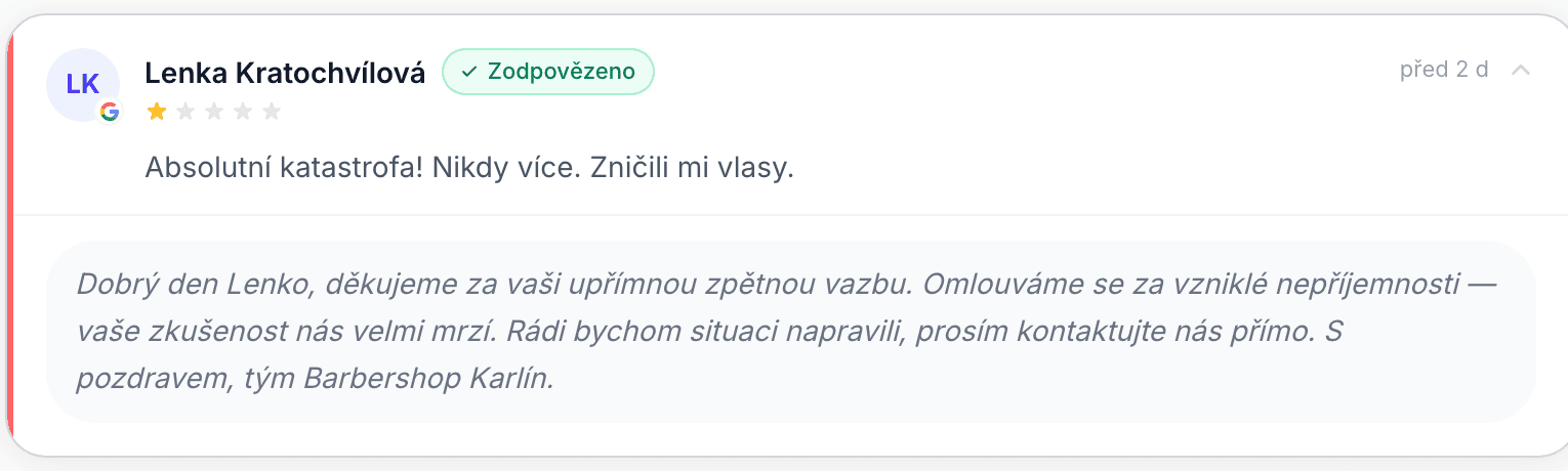 Odpovězte jedním klikem